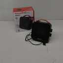 Honeywell UberHeat 5 Portable Ceramic 1500W Space Heater. Indoor space heater for Small Rooms, Bedrooms, and Homes. Fast Heating with Tip-over Protection - Black, HEC210B