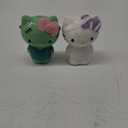 Silver Buffalo Sanrio Hello Kitty Halloween Ceramic Salt and Pepper Shaker Set, 5” L x 2” W x 3.5” H