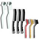 Betanull Crevice Cleaning Brush Set, Multi-Purpose Hard Bristle Brushes for Deep Cleaning Kitchen, Bathroom, Grout, Sink, Cup, Teapot, Bottle, Blender, Corners, Tight Spaces & More