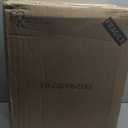 IRIS USA File Box, Plastic File Organizer with Lids for Letter/Legal File, Portable Document Box For Moving, Storage Bin with Durable and Secure Lid, Stackable Nestable BPA-Free, Black 35 Qt. 4 Pack