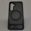 Temdan Magnetic for Samsung Galaxy S25 Case, [Innovate Stand][Military Grade Drop Protection][Non Slip][Translucent Matte] Shockproof Phone Case for Galaxy S25 6.2" 2025 -Black | Magnetic, Innovate Stand, Non Slip, Translucent Matte, Shockproof