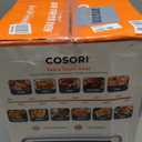 COSORI 11-in-1 Air Fryer Oven , 13Qt Small Footprint Airfryer combo with Rotisserie, Toast, Bake, Roast, Reheat Functions and more, Recipe Book & 6 Accessories Included, Perfect for Small Counter top