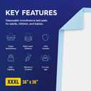 50 x PULP Incontinence Underpads 36" x 36" | XXXL Bed Pads Disposable Adult | Super Absorbency Chux Pads for Adults, Children & Babies | Incontinence Bed Pads & Pee Pads | FSA & HSA Eligible
