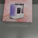 Electric Makeup Brush Cleaner Machine with Automatic Cleaning and Drying Functions Portable Makeup Brush Cleaner for All Size of Makeup Brushes Gifts for Makeup Lovers