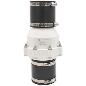Hydro Master Plastic Sump Pump Check Valve With No Hub Connection 3 Inch.