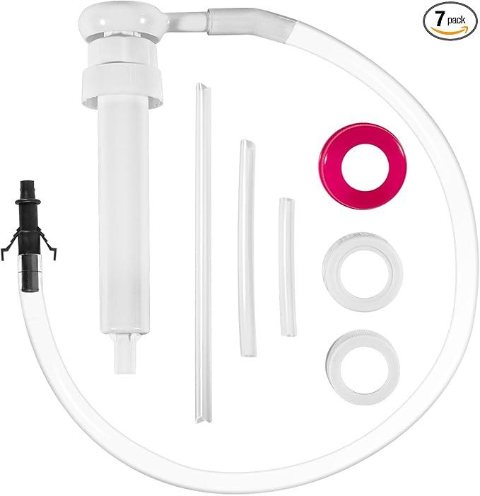 30cc Hand Oil Transfer Pump Fluid Pump for Gallon Bottles and Wide-Mouth Quart Bottles - Transfers Gear Oil, Transmission Fluid, Differential Fluid, and Antifreeze