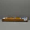 Bora Portamate Bora Wood Storage Rack (4-Level, Orange and Gray)