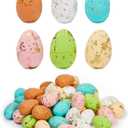 Juvale 50-Pack Foam Easter Eggs for Crafts and Easter Party Decorations, Home Decor, Creative Crafting DIY Projects for Family and Friends