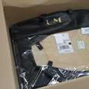 LUCKYMAN CLUB Silverado Seat Covers Fit for 2007-2023 2024 2025 Chevy Silverado Sierra 1500 2500 3500 Crew,Double,Extended Cab with Water Proof Faux Leather (Black Full Set)