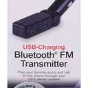 General Electric Bluetooth FM Transmitter with USB-Charging