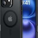 ESR for iPhone 16 Case, Compatible with MagSafe, Shockof Military-Grade tection, Magnetic Phone Case for iPhone 16, Classic Hybrid Case (HaloLock), Frosted Black