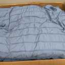 Love's cabin Seersucker Misty Blue Queen Comforter Set, 7-Piece All Season Lightweight Bed in a Bag Bedding Set with Comforter, Flat Sheet, Fitted Sheet, Pillowcases and Shams
