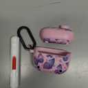 TATOFY for AirPod 4th Gen Case with Phone Stand Lock Carabiner Cleaning Kit, Floral AirPods 4 Hard Shell Dustproof Cover for Women, MagSafe Compatible (Butterfly, AirPods 4th)