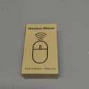 CC Store LED Wireless Bluetooth Mouse &2.4GHz Instant Connection,Rechargeable Ultra Silent Slim,3 Adjustable DPI 2 Connection Modes with USB-C to USB Adapter for Laptop/MacBook/PC/Tablet/iPad (Black-Blue)