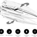 Cheerwing 25" RC Brushless 30 MPH High Speed Boat Large Racing Remote Control Boat for Adults
