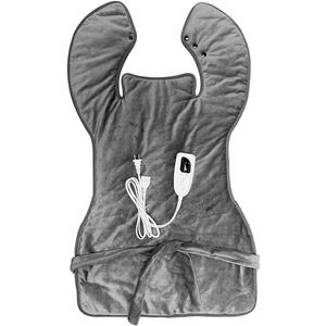 ZTBH Portable Blanket Warm Heated Blanket, 94X56CM Soft Microwave Neck Shoulder Wrap Heating Pad Blanket