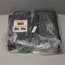 4 Packs DVD Storage Box with Visible Window, Dustproof DVD Case Holder Organizer with Lid and Handles, Holds Up to 104 Cases, CD Holder for Blu-ray & CD Storage-15.75 x 6.10 x 8.07In (Black)