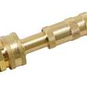 Twinkle Star Heavy-Duty Brass Adjustable Twist Hose Nozzle, 2 Pack, TWIS3432