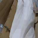 Amazon Basics Smart Box Spring Bed Base, 5-Inch Height Mattress Foundation, Tool-Free Easy Assembly, King, 79"L x 75.5"W x 5"H, White