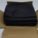 sancua Black Tablecloths for 6 Foot Rectangle Tables, 8 Pack - Washable Polyester Fabric Table Cloth, Reusable Table Covers for Wedding Party, Birthday, Banquet Reception, 54x108 Inch