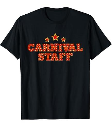 Carnival Staff T-Shirt Size XL Women's