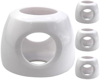 Uaeduky Baby Safety Door Knob Covers,Baby Proofing Door Knob Cover,Prevent Children from Opening Doors, Child Safety Door Knob Cover, White,4 Count, Door Knob Safety Cover for Kids,Easy to Install