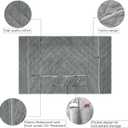 Universal Waterproof Heavy Duty Golf Cart Seat Cover - Gray, Cotton, for Club Car DS Precedent EZGO TXT RXV, 2-Person Seats with Armrests