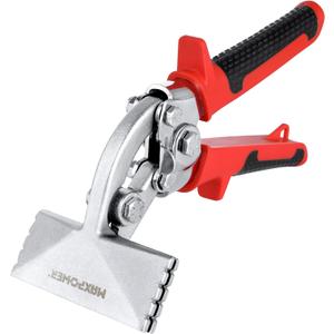 MAXPOWER Sheet Metal Bender, 3-Inch Offset Metal Bender Sheet Metal Hand Seamer for Bending and Flattening Metal, Sheet Metal Bending Tool with Ergonomic Handle