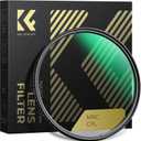 K&F CONCEPT 62mm Circular Polarizer Filter, Multi-Layer Coated, Super Slim, High Definition, Nano-X Series
