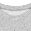 Merry and Bright Sweatshirts Women Funny Leopard Printed Plaid Christmas Trees Long Sleeve Shirt Xmas Graphic Pullover Tops (Gray, L)