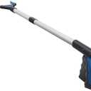 Pack of 1 2024 Upgrade PowerGrip T9, Grabber Reacher Tool, Wide Jaw, Foldable, Steel Cable, with 96 Grip Points for Firm Grip, 32" with Magnet, 32 Inch, Blue