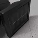 Outdoor Expressions Black Plastic Floodlight Solar Path Light 1 PRS (Pack of 1)