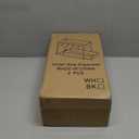 2 Pack Under Sink Organizer, 2 Tier Bathroom Cabinet Organizer with Sliding Basket, Multi-Purpose Under Sink Organizers and Storage for Bathroom Kitchen (Black 2 Pack)