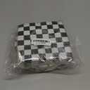 80Pcs Black White Checkered Party Supplies Set - 7" Race Car Plates and Napkins for Car Theme Race Birthday Party Decor | Serves 40