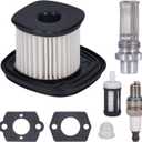 Stub Spark Arrestor with 4241 140 4400 HD2 Air Filter Tune Up Kit for STIHL BG45 BG46 BG55 BG56 BG65 BG85 BG86 BG86C BR45C SH55 SH85 SH56 Leaf Blower Parts