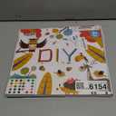 Fennoral 24 Pack Easter Craft Kit for Kids Make You Own Easter Foam Stickers Ornament DIY Easter Arts and Crafts for Easter Art Project Easter Party Decoration