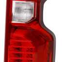 Halogen Tail Light Compatible With 2019-2024 Chevy Silverado 1500 2500HD 3500HD Right Passenger Side Replace Part Number 84554657 (Halogen Type)