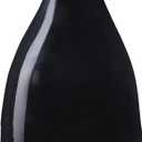 Handcrafted Sustainable Bamboo Vase - Decorative 24-Inch-Tall Teardrop Floor Vase for Silk Plants, Flowers, and Filler Decor by Villacera (Black)