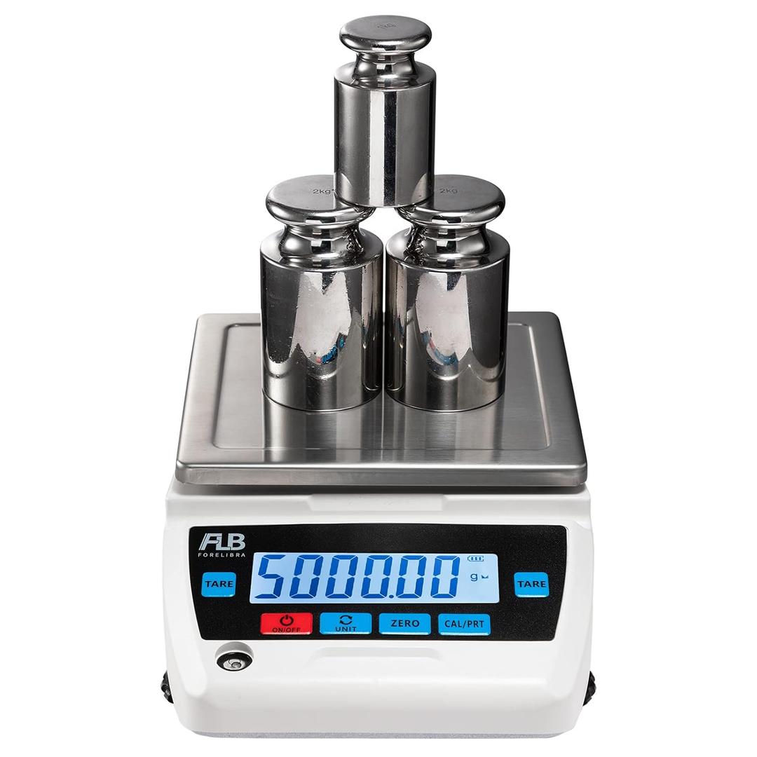 Lab Scale .01g Precision Electronic Balance Industrial Weighing and Counting Scientific Digital Gram Jewelry Golden Scale 2000gx 0.01g (2000gx0.01 (BATTERY NOT INCLUDED))