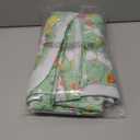 Newbridge Easter Cotton Tail Bunny Party Vinyl Flannel Backed Spring Tablecloth - Cottage Style Bunny Rabbit, Easter Egg & Floral Wipe Clean Easy Care Vinyl Tablecloth, 52 x 70 Oblong/Rectangle