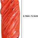 Hemoton Realistic Fake Hot Dog Prop Set 20Pcs Simulated Roasted Sausage Decoration for Food Photography Party Kitchen Display (5.50X1.50X1.50CMx5pcs)