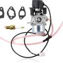 63584 Carburetor Assembly fits for Predator 3500 Watts Inverter Generator 63584 with Gasket Spark Plug