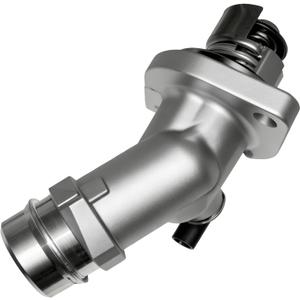 Aluminium Thermostat Housing Assembly Fit for Hyundai 2016-2020 Elantra,2018-2021 Kona,2019-2021 Veloster,Replace 255002E085,25500-2E085