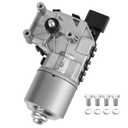 Windshield Wiper Motor Compatible with Volkswagen Jetta 2011-2018 Replace 6R1955119A 5C6-955-113A 5C7-955-113D 5C6-955-121A