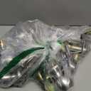 NCSEN 6 Pack Brushed Nickel Door Knobs Interior,Bath & Bed Privacy Door Knob, Keyless Door Lock Round Doorknobs