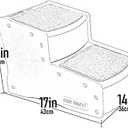 Pet Gear Easy Step II Pet Stairs, Light Sand, 2 Step