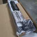 PhoenixCrest 15FTx9FT Large Patio Umbrellas,Patio Double-Sided Umbrella With Base and Crank,Outdoor Rectangle Market Umbrella for Patio, Lawn & Garden and Poolside,Dark Gray