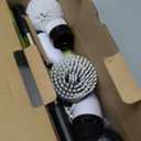 TUYU Electric Spin Scrubber, Full-Body IPX7 Waterproof Bathroom Scrubber with Power LCD Display, Adjustable Extension Handle, Cordless Shower Cleaner Brush for Bathtub Kitchen Wall Cleaning (Black)