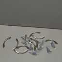 Amerdeco 10 Pack Brushed Satin Nickel Cabinet Pulls 3 Inch(76mm) Hole Center Cabinet Hardware Kitchen Cabinet Handles for Bathroom Drawer Pulls Dresser Pulls ZH0048