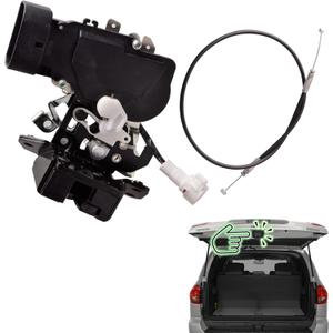 Rear Trunk Latch Tailgate Lock Actuator Compatible for Toyota Sequoia 2001-2007 Replace 931-861, 64680-0C010, 69301-0C010
